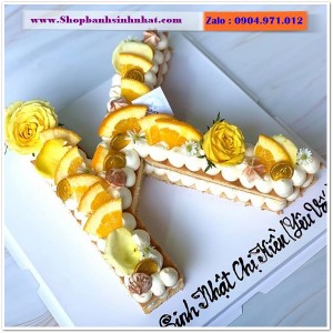 Bánh Sinh Nhật Chữ Cái & Số - RP73